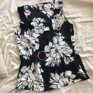 Banana Republic ruffle collar blouse